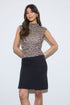 LEOPARD MOCK TOP